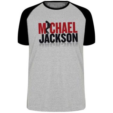 Imagem de Camiseta Michael Jackson rei pop Blusa Plus Size extra grande adulto o
