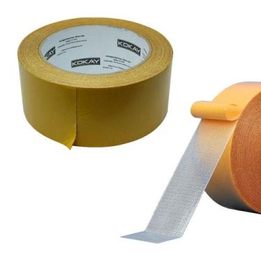 Imagem de Fita Dupla Face Mágica Transparente Fixa Extra Forte Lavável 4,8cm x 2
