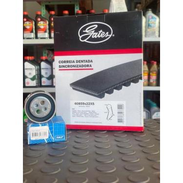 Imagem de kit correia dentada com tenso manual gates 129d fiat fire 1.0 1.3 1.4 