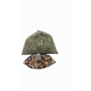 Imagem de Ervilha inteira 1 kg para plantar ou consumir 1kg + 10 outros tipos de