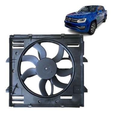 Imagem de Eletroventilador do radiador vw amarok 2.0 bi turbo 2010 a 2020 c/ def