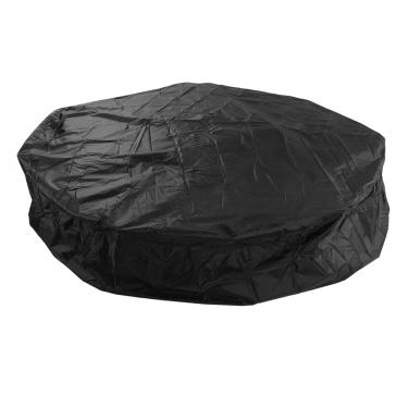 Imagem de Tampa Redonda para Banheira de Hidromassagem, à Prova D'água, tafetá de Poliéster 190, Prata, Poeira, Sol, Chuva, Móveis Ao Ar Livre, para Banheira de Hidromassagem (210 * 30cm)