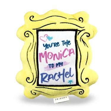 Imagem de WB Friends: 15,24 cm You're Better Together Frame Brinquedo de pelúcia para cães | 15,24 cm Amigos Dia dos Namorados Brinquedo de pelúcia para animais de estimação com bichinho de pelúcia 15,24 cm