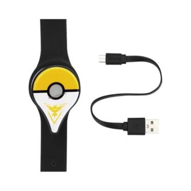 Imagem de Pulseira Inteligente Pokémon Go Plus - Recarregável e com Bluetooth - 