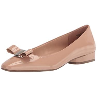 Imagem de Anne Klein Sapatilha feminina Charleston confortável, Nude., 36