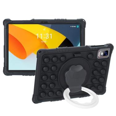 Imagem de Transwon Capa infantil para tablet AOCWEI B29 X900/ KADYBE D115/ EITOMIN D115/ BYYBUO SmartPad A10_L 10,1 polegadas/BYYBUO T10 Pro/YLEEBG TAB10/FIEKVE JF1001/GOODTEL G10/DEERTIEME 6/ JUEDURA R900