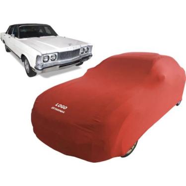 Imagem de Capa Automotiva Proteger Pintura Carro Antigo Ford Landau - Mz, Vermel