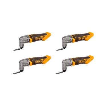 Imagem de Kit 4 unidades - ingco multiferramenta oscilante a bateria 20v linha p