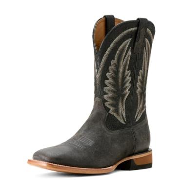 Imagem de Ariat Bota masculina Sidewinder Cowboy Western, Cinza cinza/preto tectônico, 8.5 Wide