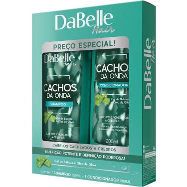 Imagem de Shampoo + Condicionador Dabelle Cachos da Onda 450ml