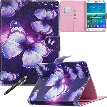 Imagem de Capa universal para tablet de 9 a 10,5 polegadas, capa carteira colorida NewShine para iPad 9,7 2017/2018, iPad 2/3/4, Galaxy Tab A 10.1, Amazon Fire HD 10 e outros modelos de 9,7 10,1 e 10,5