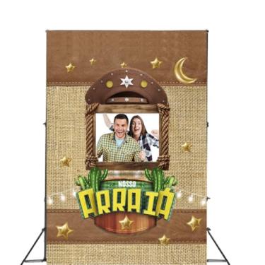 Imagem de Painel Fundo Interativo Vazado Festa Junina São João Tecido 1,50x2,20m (FIFJN0011)