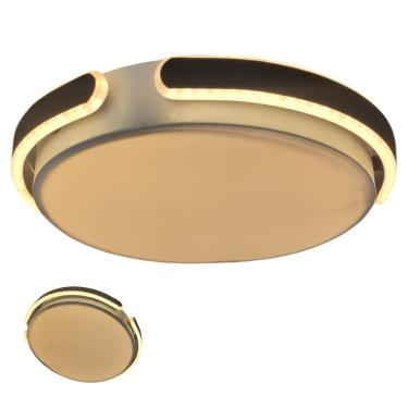 Imagem de Luminaria Plafon 3 em 1 LED Iluminaçao Minimalista Residencial Comercial Ambiente Decoraçao Moderno Quarto Sala Hall de Entrada