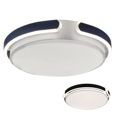 Imagem de Luminaria Plafon 3 em 1 LED Decoraçao Minimalista Iluminaçao Quarto Sala Residencial Comercial Recepçao Escritorio Luz Ambiente