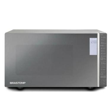 Imagem de Micro ondas de Bancada Espelhado Brastemp 32L com Função Grill Inox 22