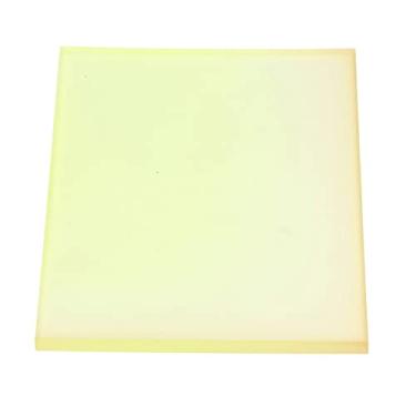 Imagem de FTVOGUE Placa de Carimbo Leder: e, Alta Resistência à Tração, Adequada para Máquinas de Perfuração e Cortador de Couro (1 X Placa de Carimbo de Couro) (200 * 150 * 8mm)