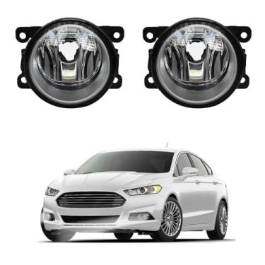 Imagem de Par Farol de Milha para Fusion 2013 a 2016 Farolete Auxiliar Neblina