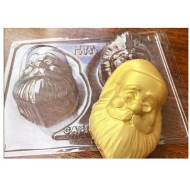 Imagem de Forma Especial Rosto Papai Noel 3 Partes com Silicone de 215g - BWB