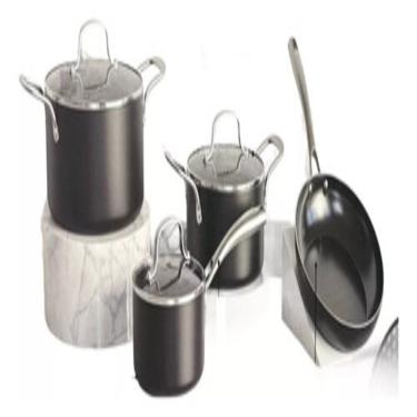 Imagem de Conjunto De 4 Panelas Antiaderente Cerâmica Black - Jomafe