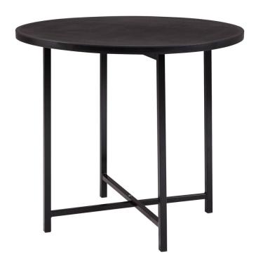Imagem de Mesa de Jantar Redonda 86 Cm Dobrável Pop Preto