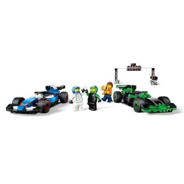 Imagem de Lego City F1 Grid Com Carros De Corrida Vcarb E Sauber-60474