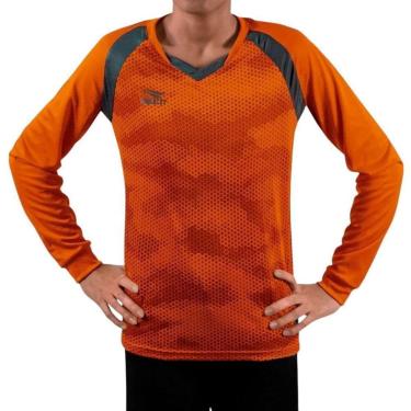Imagem de Camisa Penalty Goleiro Delta 127 Juvenil - Laranja 8-Unissex