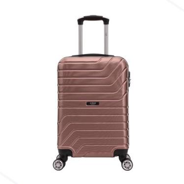 Imagem de Mala Bordo Padrão ANAC Leve Fácil Transporte Rodas Duplas Removíveis G