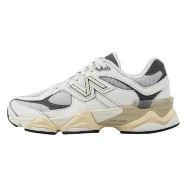 Imagem de New Balance 9060 Tênis infantil grande, White Sea Salt Castlerock, 20