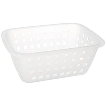 Imagem de Ordene - Cesto Plástico Organizador Médio de 3​​ Litros, Cor Cristal, Linha Log