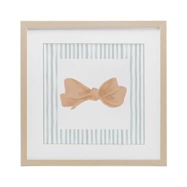 Imagem de Stupell Industries Estampa emoldurada de bétula de arco pastel em borda listrada por PATRICIA PINTO, 40,6 x 40,6 cm