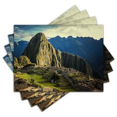 Imagem de Jogo Americano - Machu Pichu com 4 peças - 376Jo - Allodi