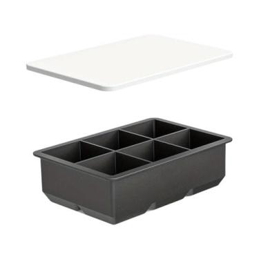 Imagem de Forma De Gelo Grande Em Silicone De Grau Alimentício Para Cubos De Gel