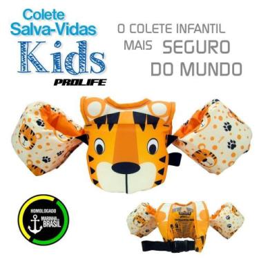 Imagem de Boia de Braço Colete Salva Vidas Infantil Homologado PROLIFE