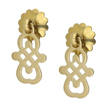 Imagem de Puxador de gaveta de latão puxador de gaveta chinesa para mesa de trabalho com alça de puxar para armário, pacote com 2