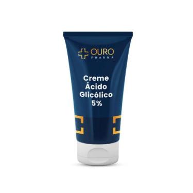 Imagem de Creme Ácido Glicólico 5% 30gr, 60gr ou 100gr - Ouro Pharma, 100 gr