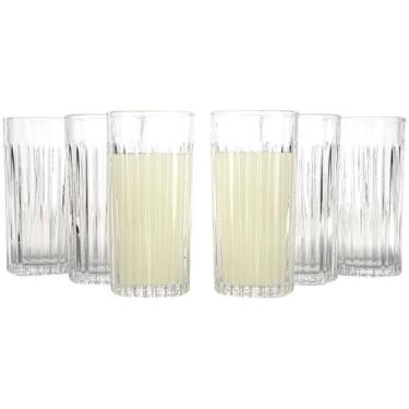 Imagem de Jogo de Copos de Vidro 350ml 6 Peças Haus Concept Filetto, Transparent