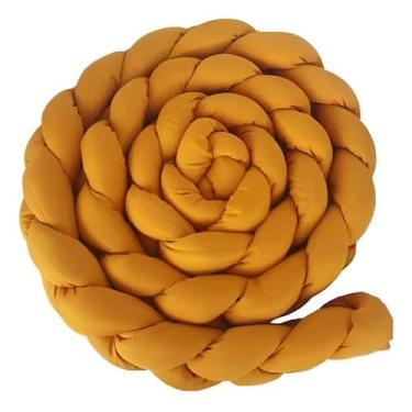 Imagem de Trança Protetora De Mini Berço De Bebê 2,50m - Lisas - Carinha de Anjo