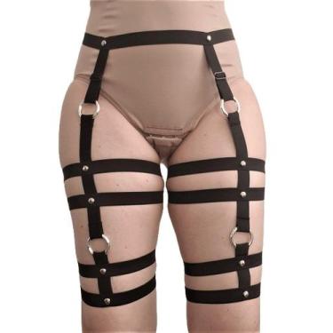 Imagem de Cinta Liga Regulável Elástica Njord - Tamanho Único e Plus Size - Alma