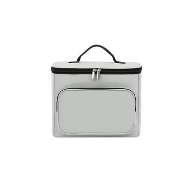 Imagem de Bolsa Térmica Média Portátil Pratica Marmita Azul