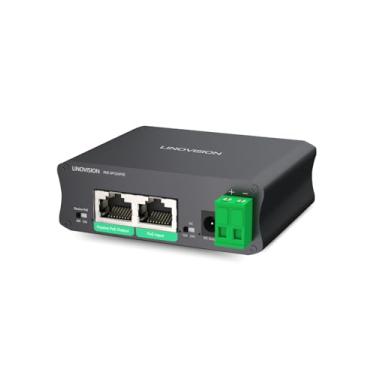 Imagem de LINOVISION Divisor Gigabit Poe + Industrial com Saída Dc12V/Dc24V/Poe 24V, Entrada de Ampla Tensão, Ieee802.3Af/At Poe para Fonte de Alimentação Dc para Câmeras de Segurança, Sistemas de Controle de A