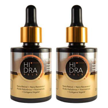 Imagem de 2 Frascos Hidra Pele Loja Oficial Sérum Grau 2 Original