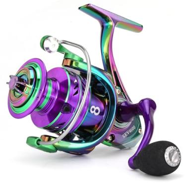 Imagem de Carreto Sougayilang colorido Carreto leve, super macio e potente com construção em grafite CNC para água doce 3000