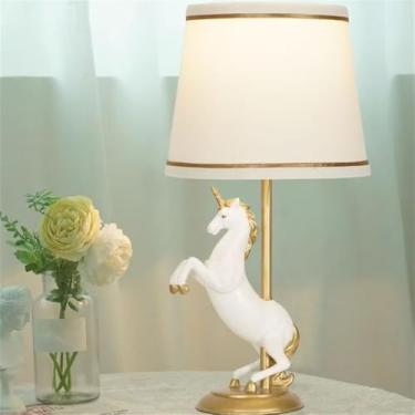 Imagem de OUFULA Luxo Americano Criativo Lâmpada de Mesa Para Sala de Estar Quarto Estudo Villa Hotel Cama Mesa Luz (Estilo 142)