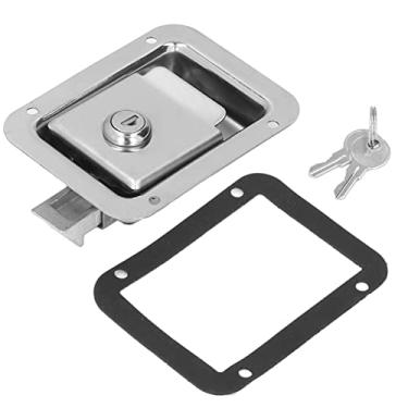 Imagem de Cryfokt Trava de Porta de RV Com Trava de Aço Inoxidável - Excelente Desempenho para Trailer/veículo de Engenharia