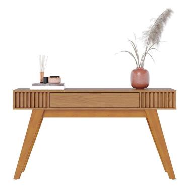 Imagem de Aparador Rivieira Ripado 1 Gaveta Freijó - Colibri Freijó