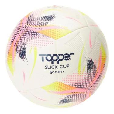 Imagem de Bola Futebol de Campo Topper Cup Oficial, Rosa society