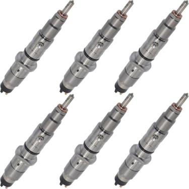 Imagem de HATRYIDA 6 peças de injeção de combustível FIB1454LW para Komatsu PC200-8 D39EX-22 D39PX-22 GD555-5 GD655-5 GD675-5 HB205 HB215 PC2200 PC228 PC240 PC220 70 WA2 Veículos 00 WA250 WA320 WA380 SAAD107E-1