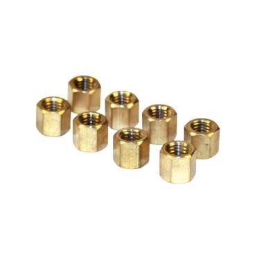 Imagem de EMPI 43-6051 Pontas de escape, VW BUG, BUS, 8 mm-1,25 mm, 11 mm cabeça de diâmetro pequeno, conjunto de 8