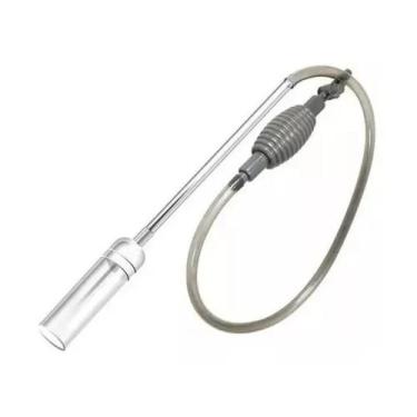 Imagem de Sifao para limpeza de aquarios c/ valvula registro manual - sf-70 - SK
