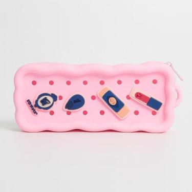 Imagem de Estojo De Silicone Com Pins Bruna Tavares Leoarte